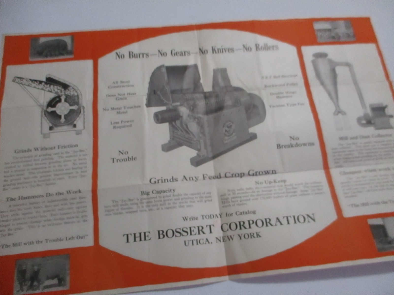 1923 Jay-Bee Feed Grinder Mill Brochure