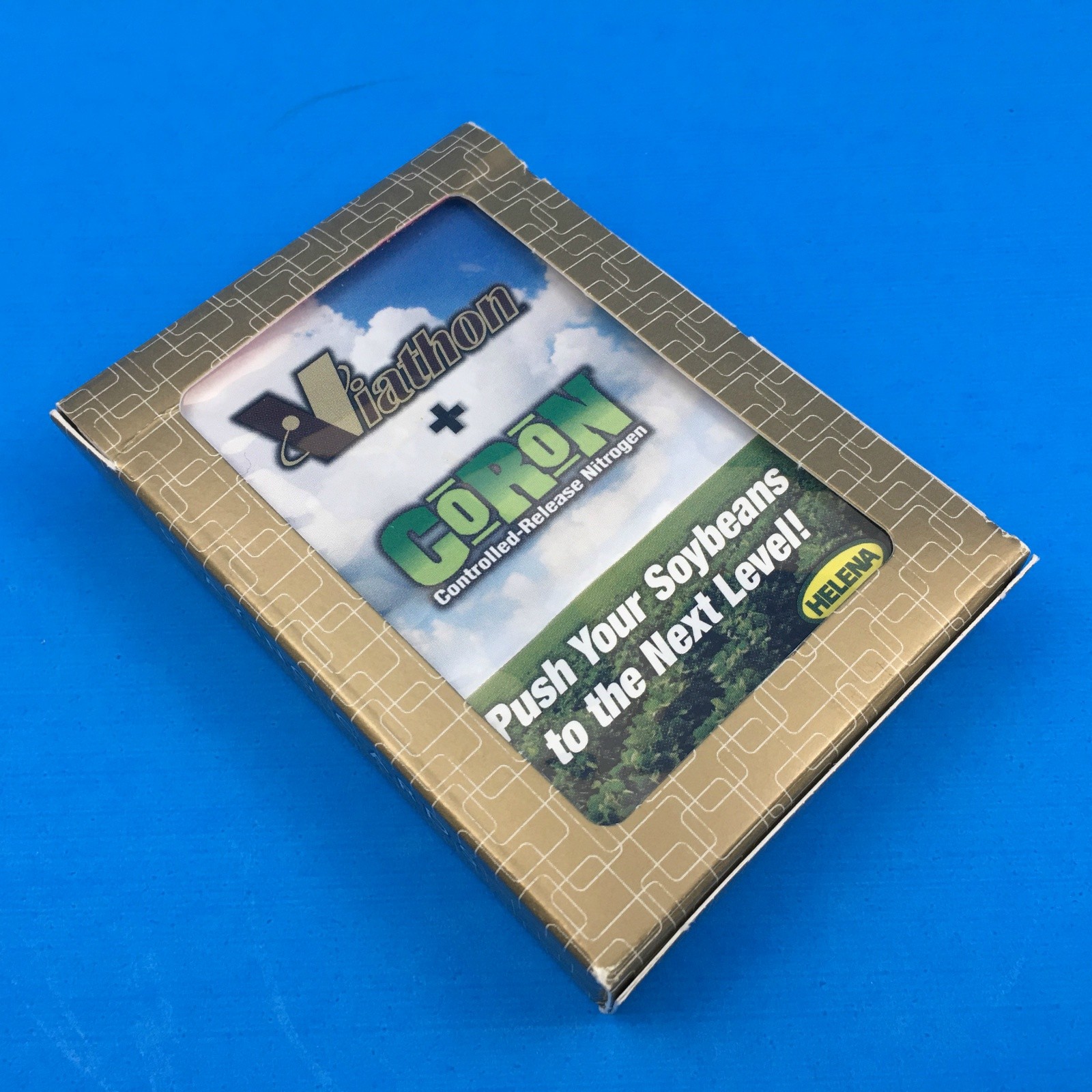 Advertising Playing Cards Helena Viathon & Coron Fertilizer Soybeans Gemaco