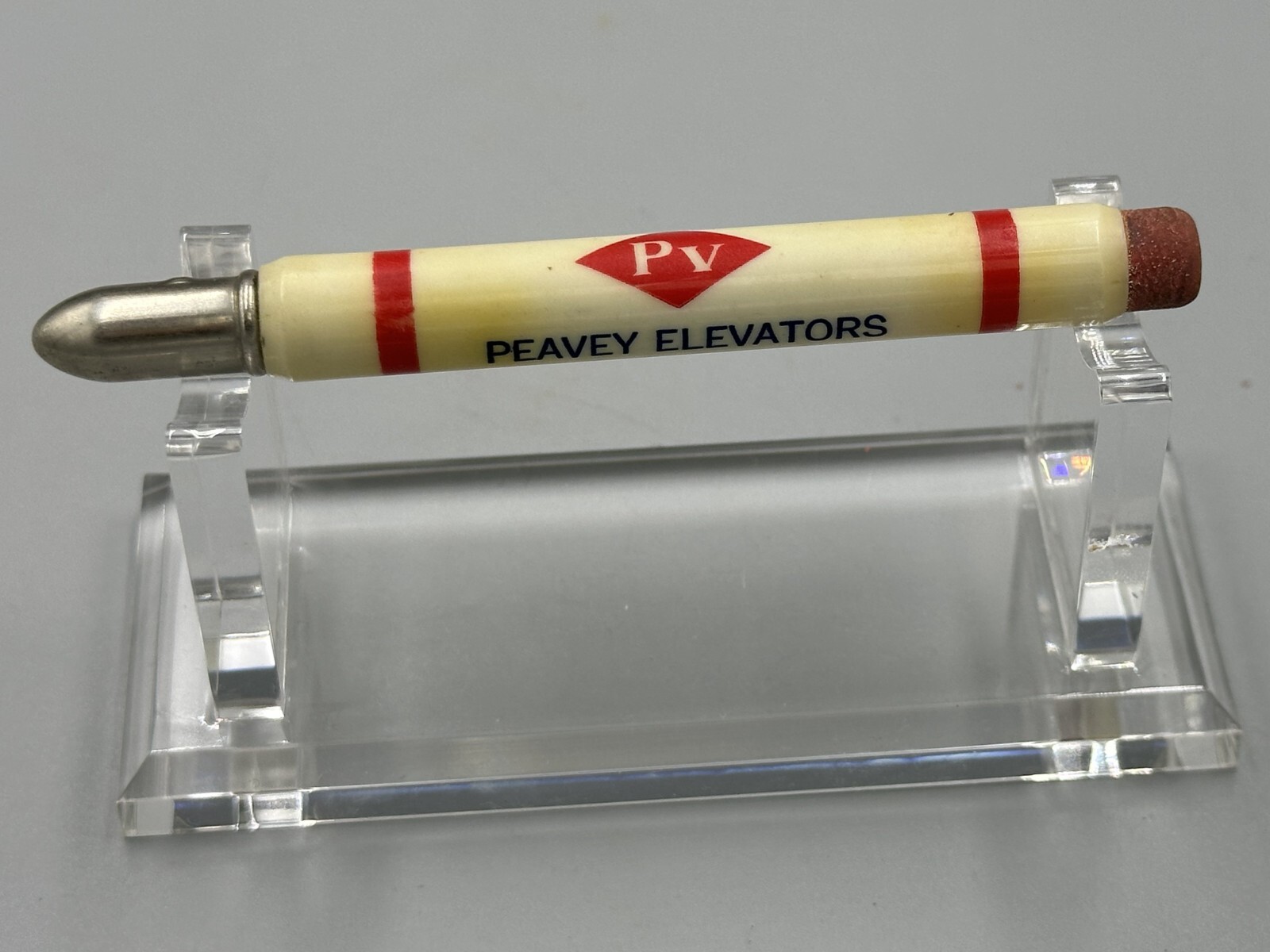 Vintage FARM ELEVATOR Advertising BULLET PENCIL Peavey MINNESOTA Co-op FAIRFAX