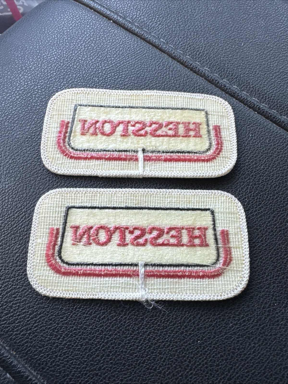 Lot Of 2 Hesston Farm Equipment Parches 2 Inch X 3.5 Inch