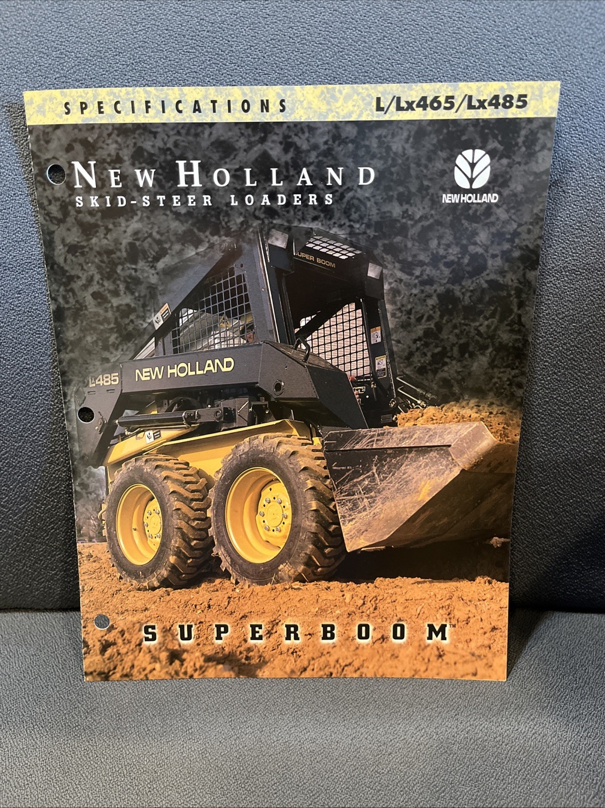 New Holland L/LX465 & 485 Skid Steer Sales Brochure