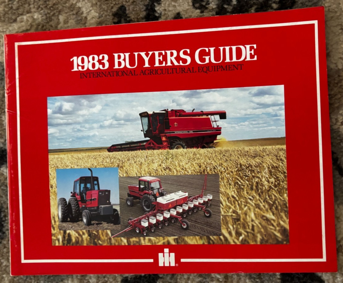 International Harvester Buyers Guide For 1983 Brochure DCPA26