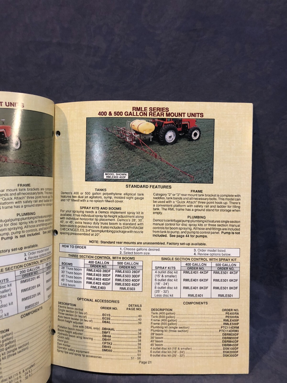 Demco Sprayer Catalog No. 89
