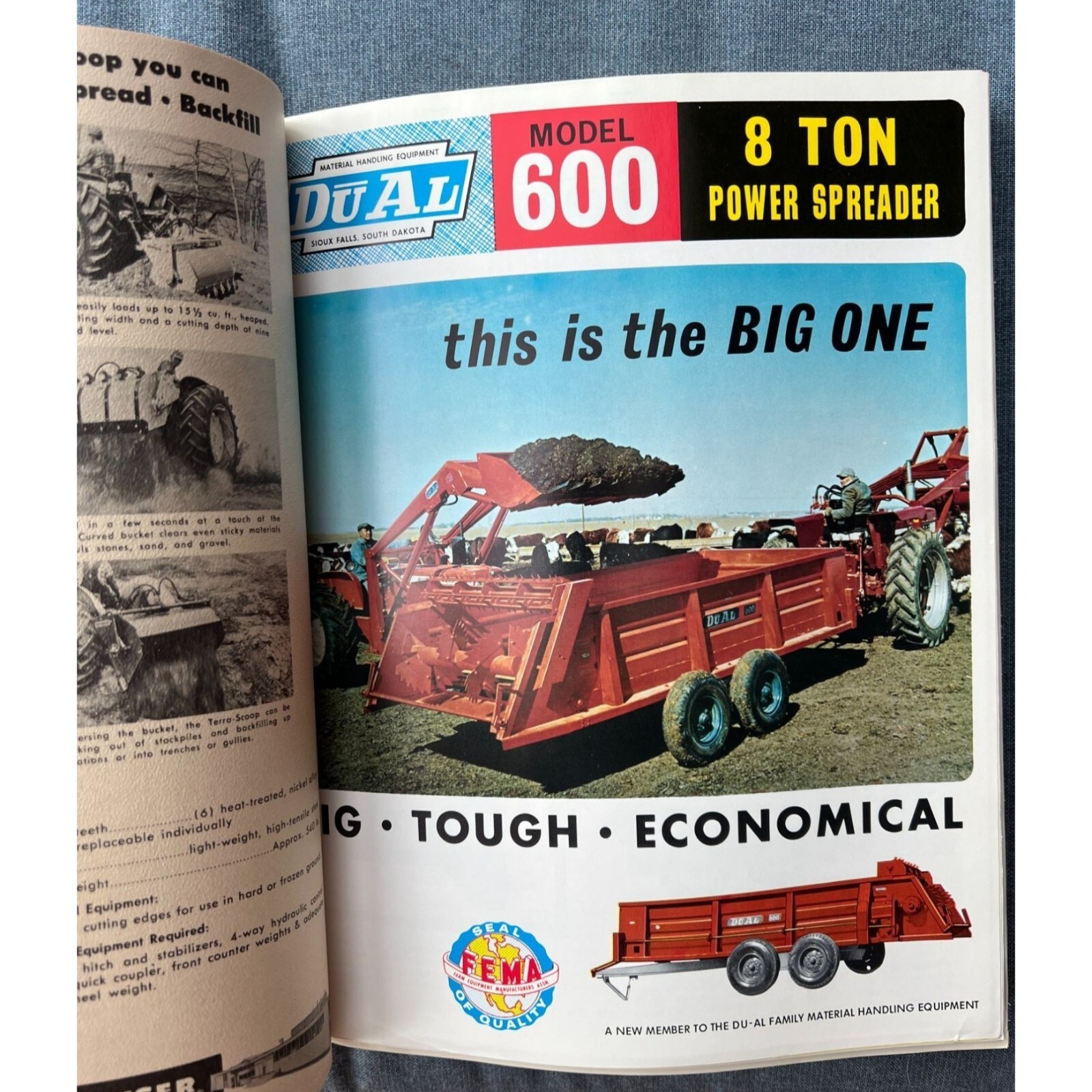1973 Porter Equipment Company Farm Industrial & Outdoor Counter Catalog Vintage