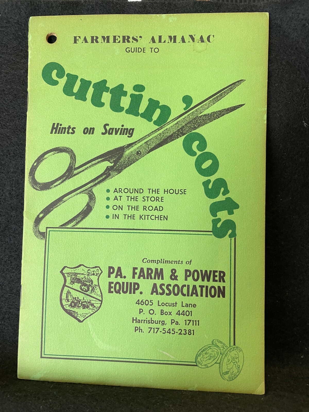 PA Farm Equipment Cuttin Costs Booklet 1975