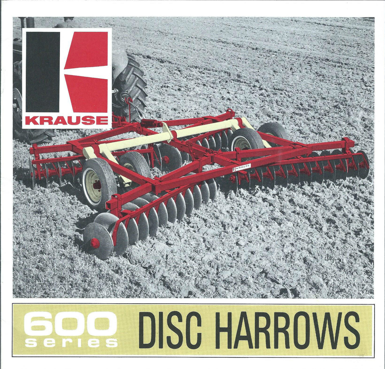 Farm Implement Brochure – Krause – 600 series – Disc Harrow – 1967 (F4129)