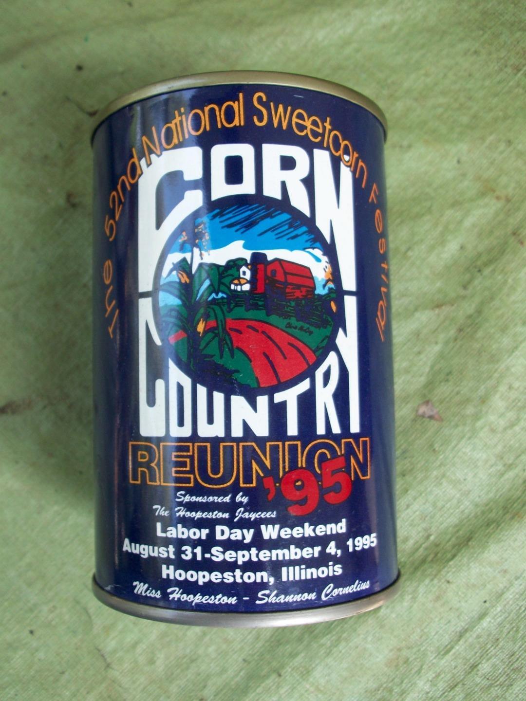 INDIANA FARM HOUSE FIND=HOOPESTON,ILLINOIS 1995 SWEETCORN FESTIVAL BANK