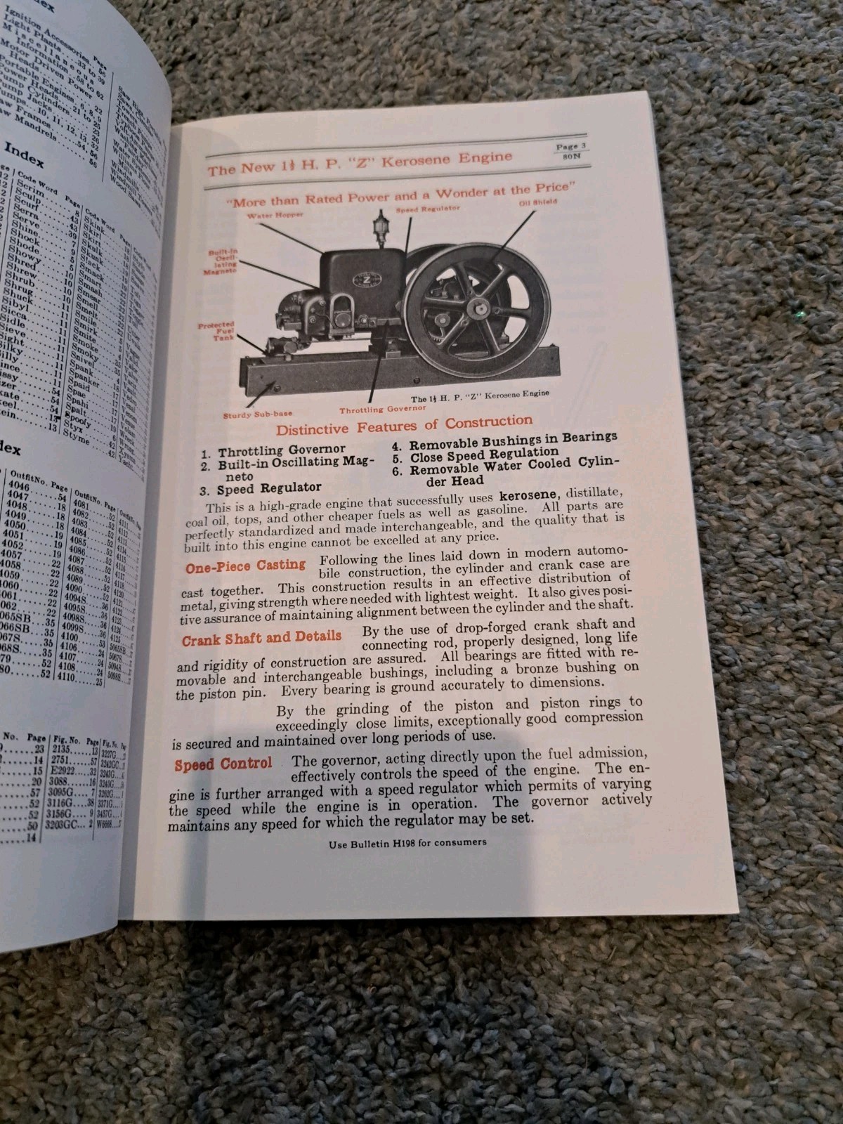 Fairbanks-Morse Farm Engines Dealer Catalog 80N 1919 REPRINT
