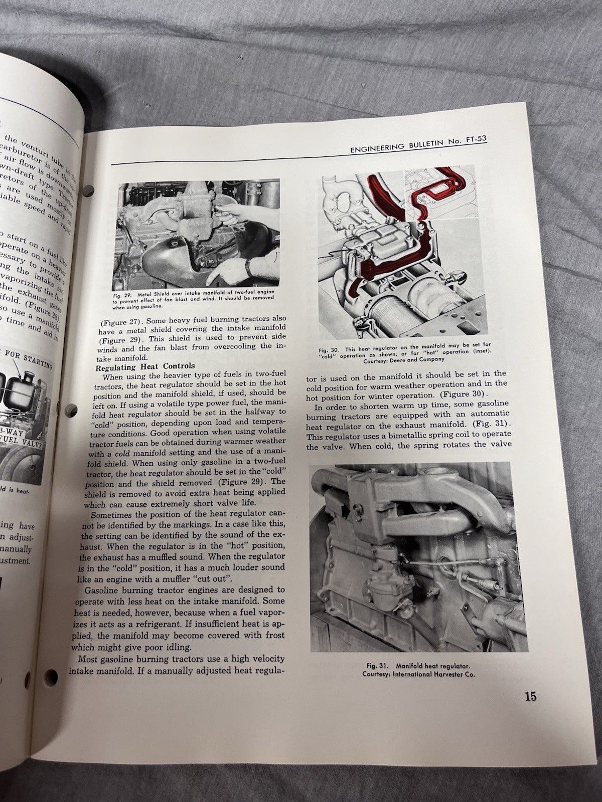 Vintage Standard Oil Division Engineering Bulletin – Farm Tractors