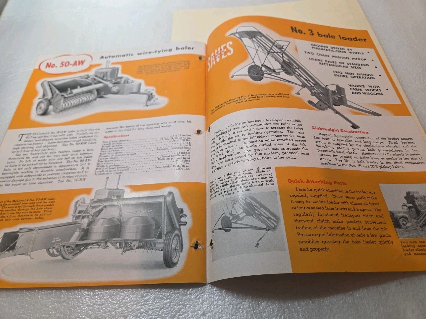 McCormich- International Harvester Hay Machines Brochure- 31 Page