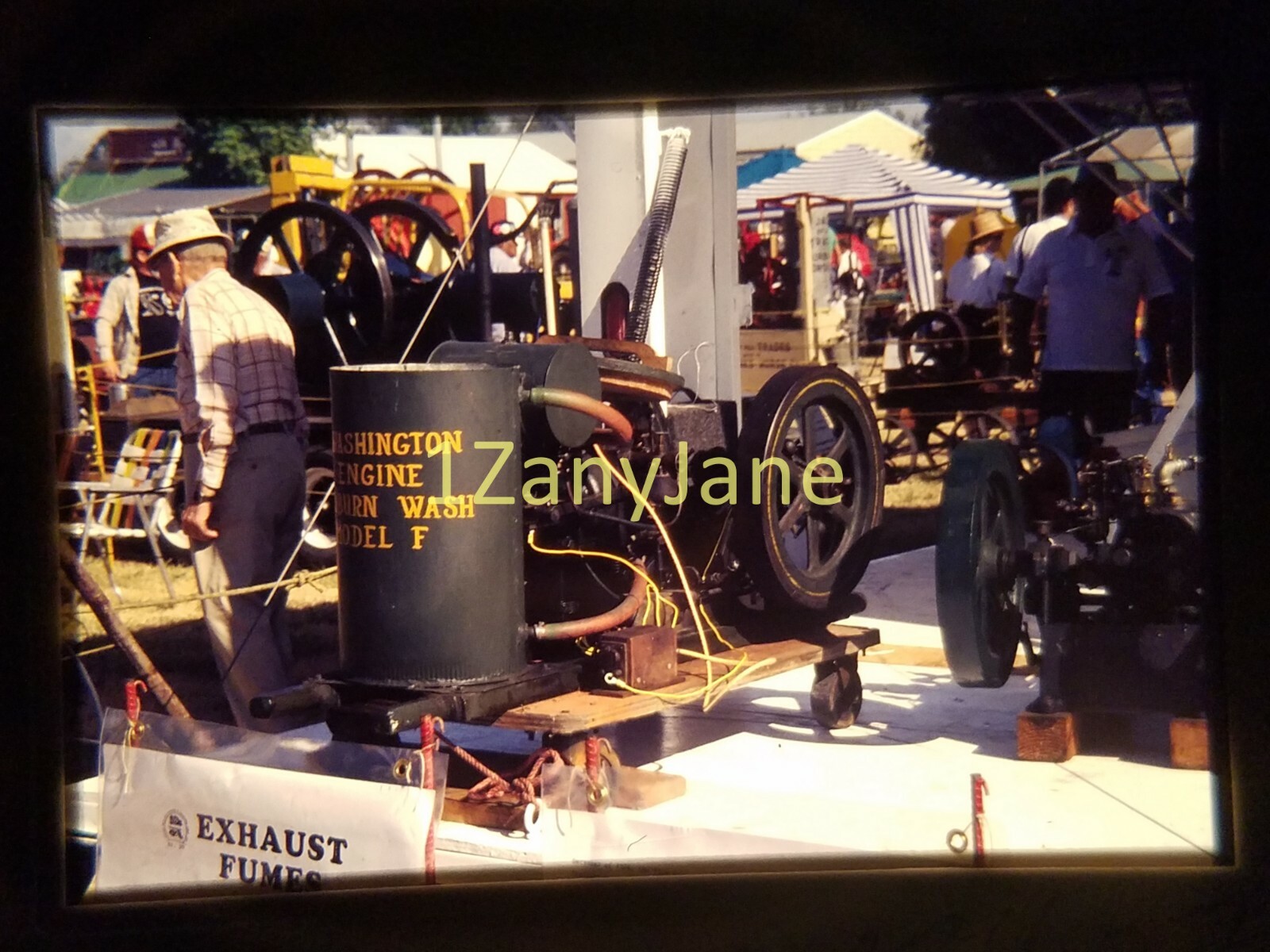 AC2402 35mm Slide of an Allis-Chalmers from MEDIA ARCHIVES EQUIPMENT SHOW CROWD