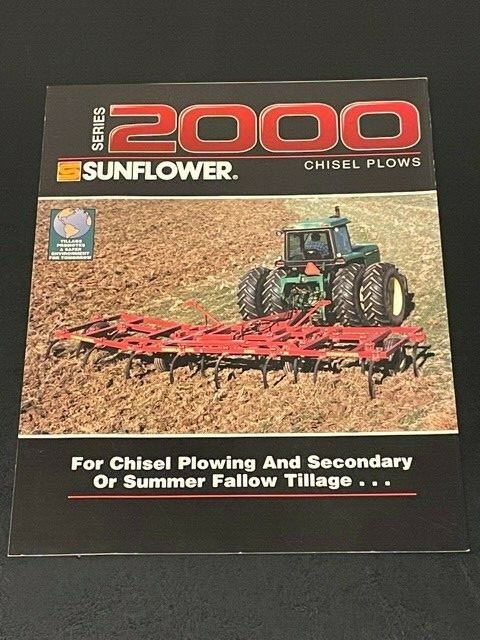Sunflower Series 2000 Chisel Plow & 4200 Coulter Chisels Dealer&rsquo;s Brochure
