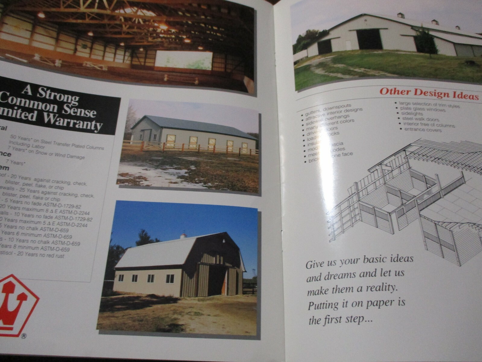 Walters Buildings « Horse Barns and Arenas » Sales Brochure 1993
