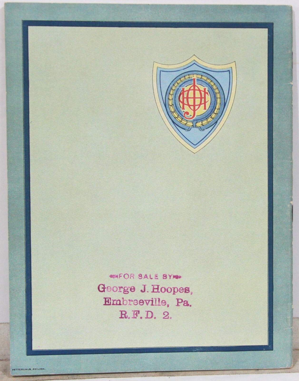 Johnston Harvester Company Machinery Sales Booklet Photo Illustrated 1890s-1910
