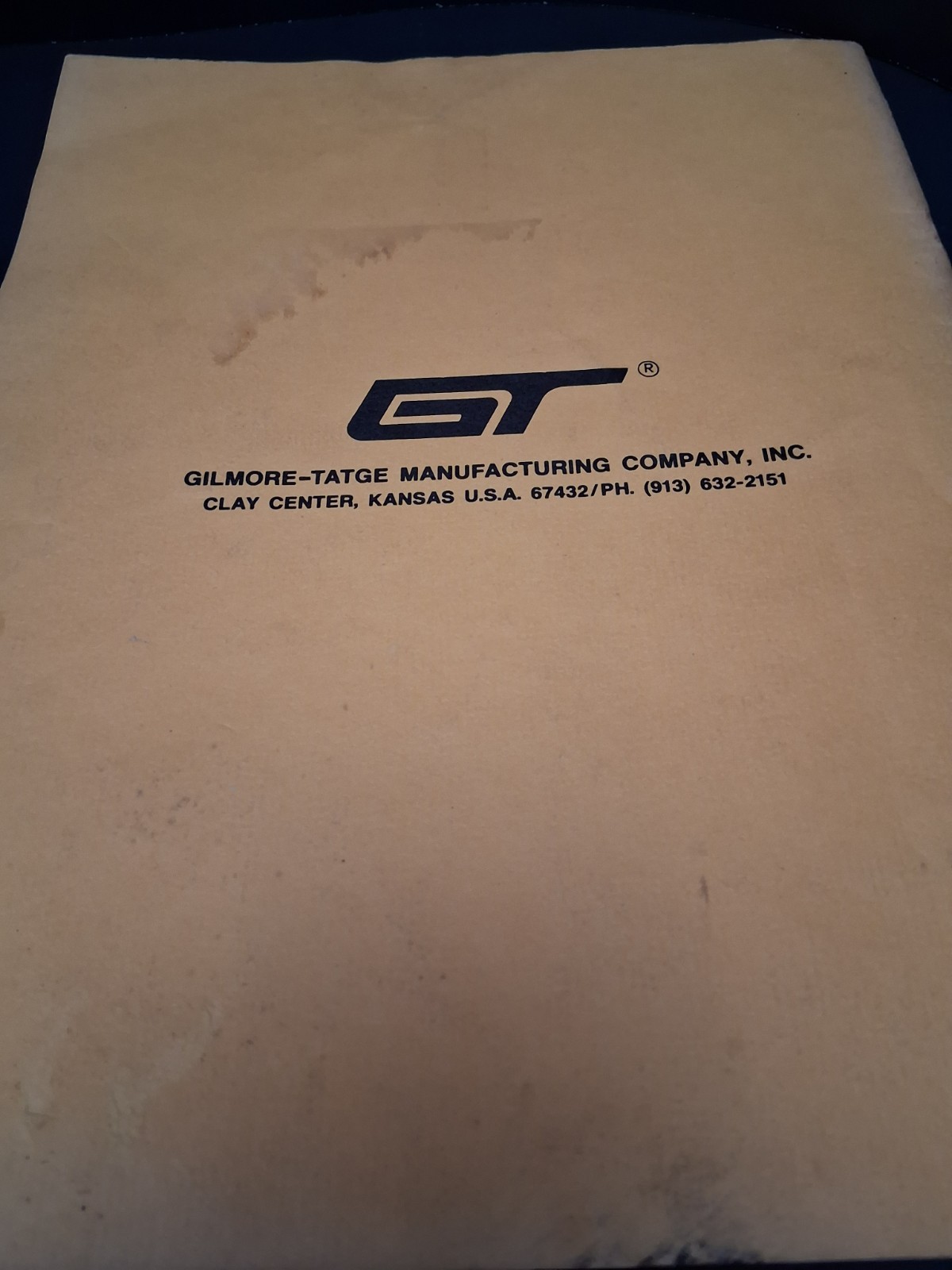 GT 6&Prime;+8&Prime; transport augers operators manual 2002-74