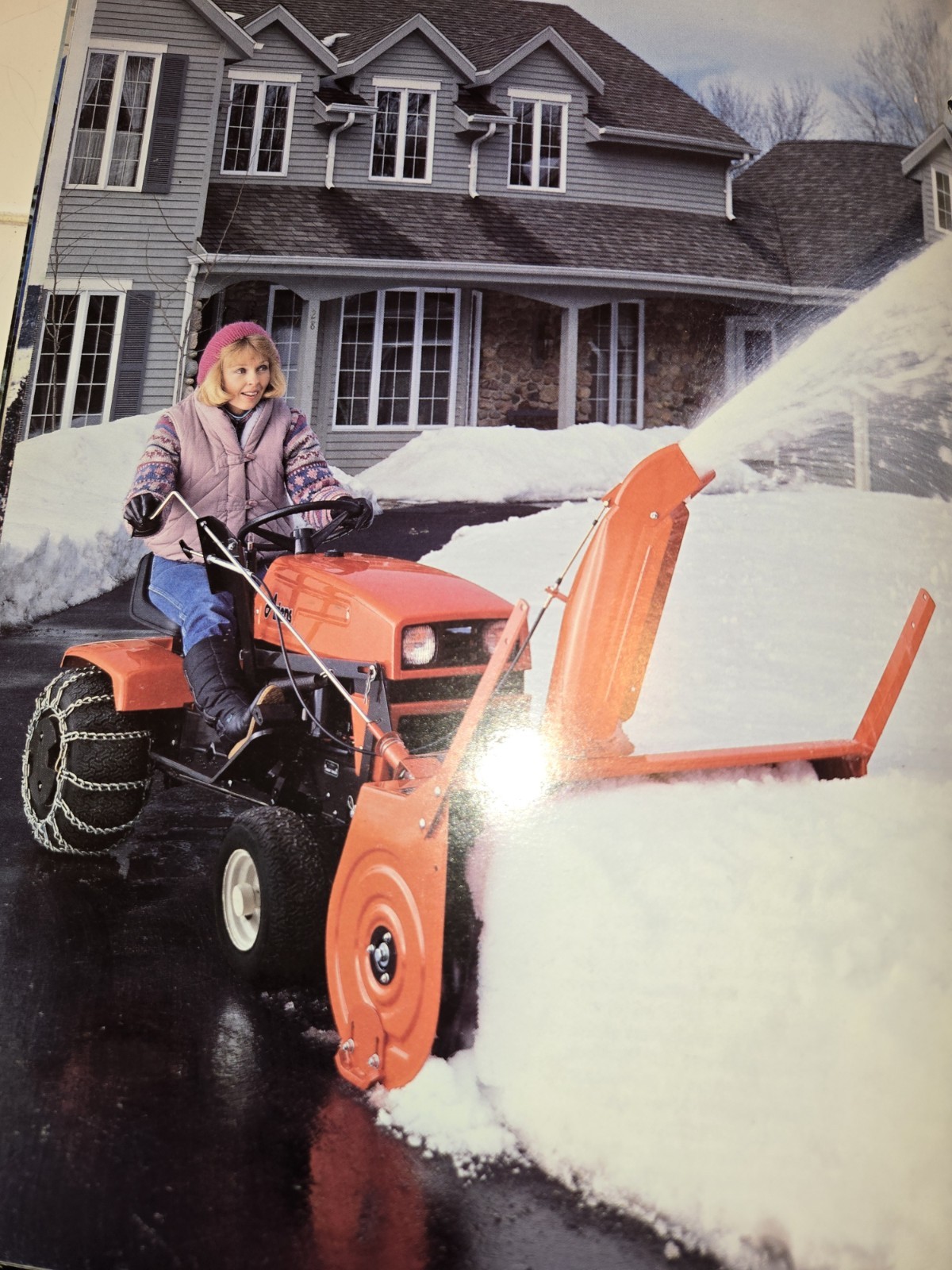 1987 1988 ARIENS DEALERSHIP ADVERTISING BROCHURES SNO-THROS