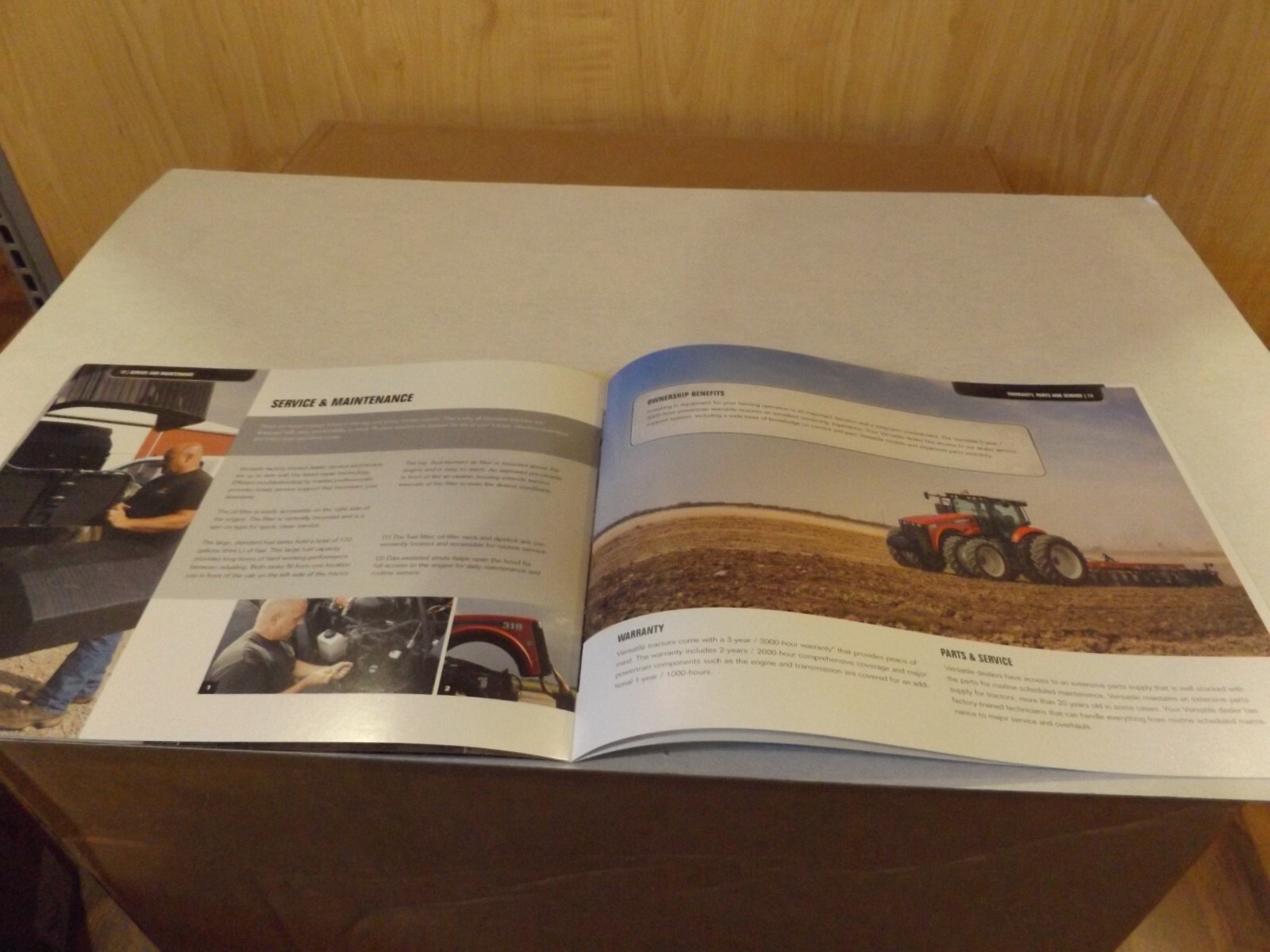 Versatile MFWD 260-310, Tractor Brochure, 03201510000 LM P/N 89007319 2014