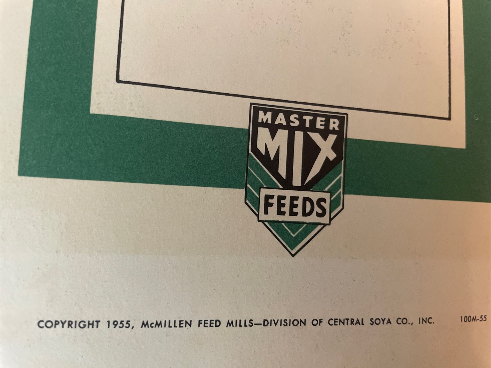 Vintage 1955 McMillen Feed Mills Management Manual FOR DAIRY Booklet