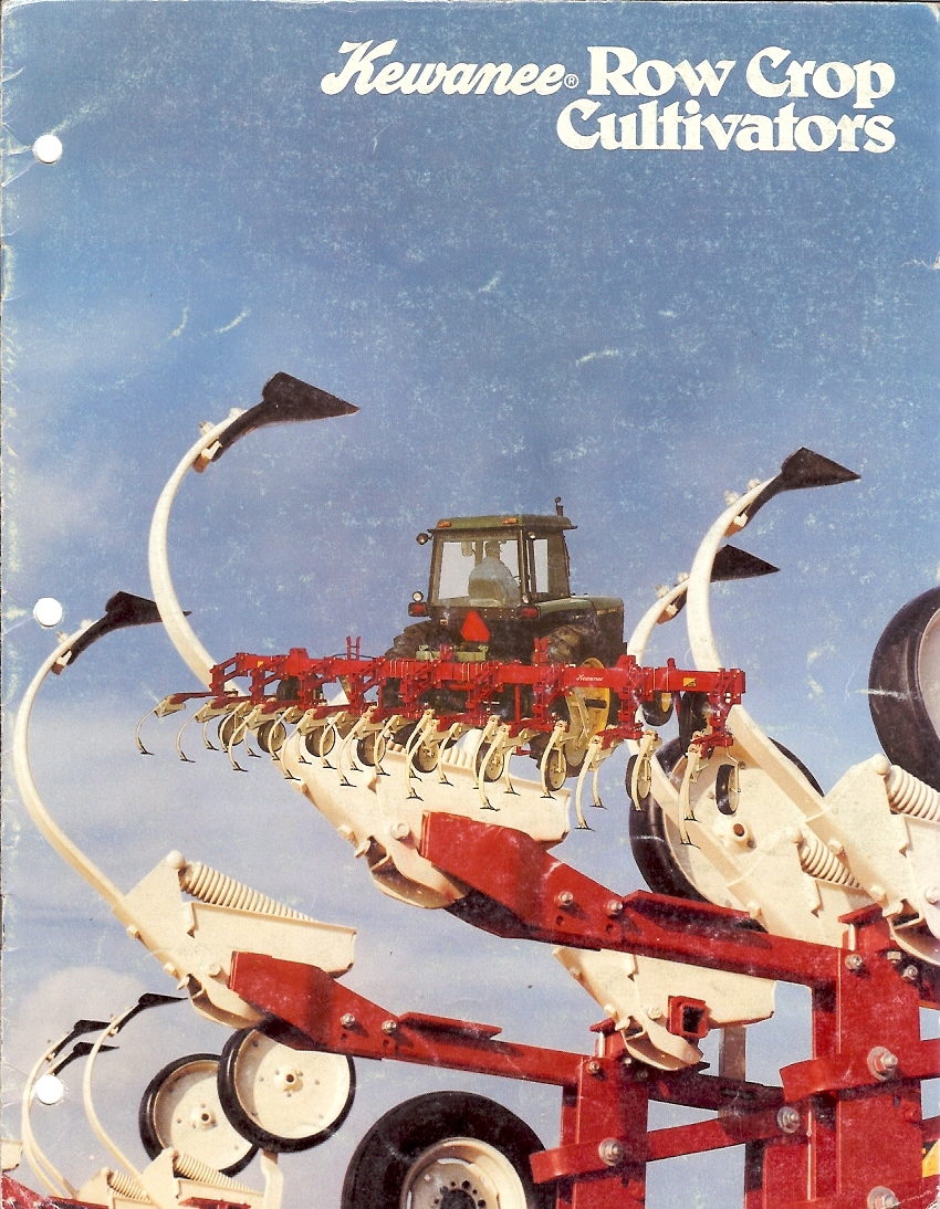 Farm Implement Brochure – Kewanee – 3000 series Row Crop Cultivator 1982 (F2376)