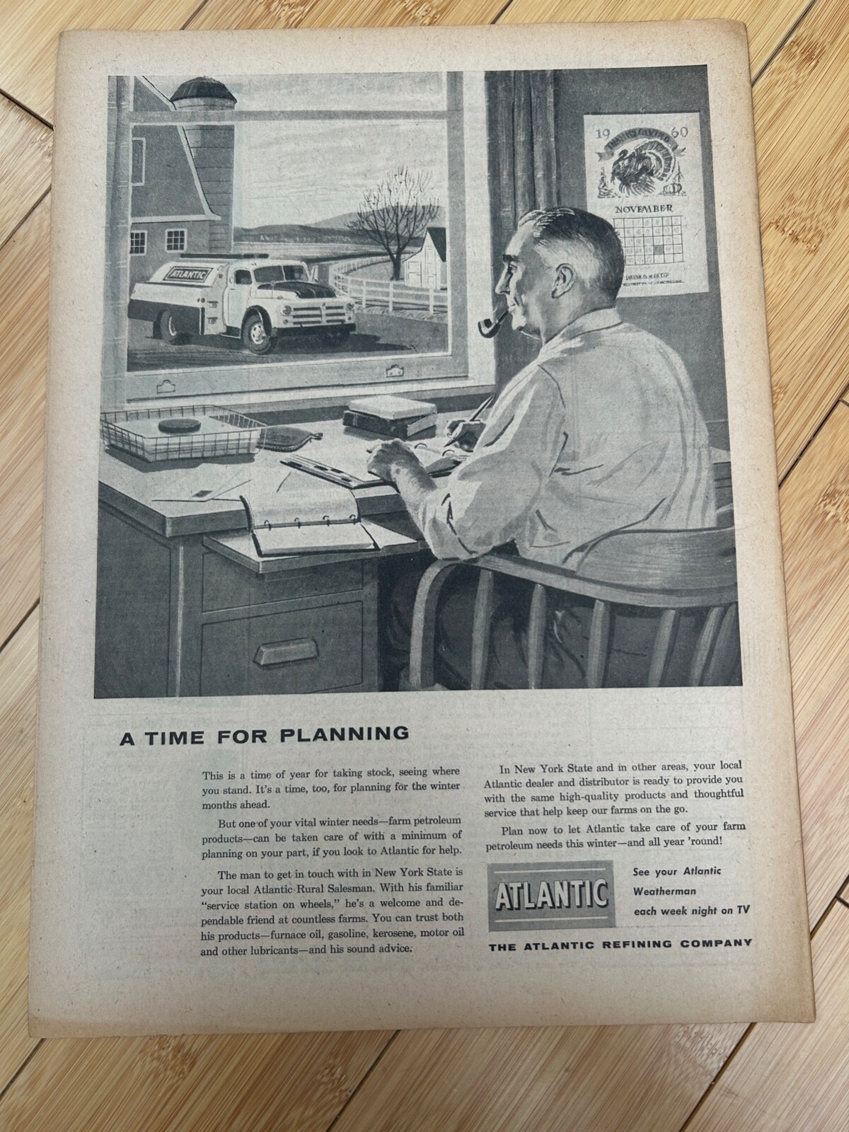 NOV 19 1960 AMERICAN AGRICULTURIST MAGAZINE THE FARM PAPER ATLANTIC REFINING CO