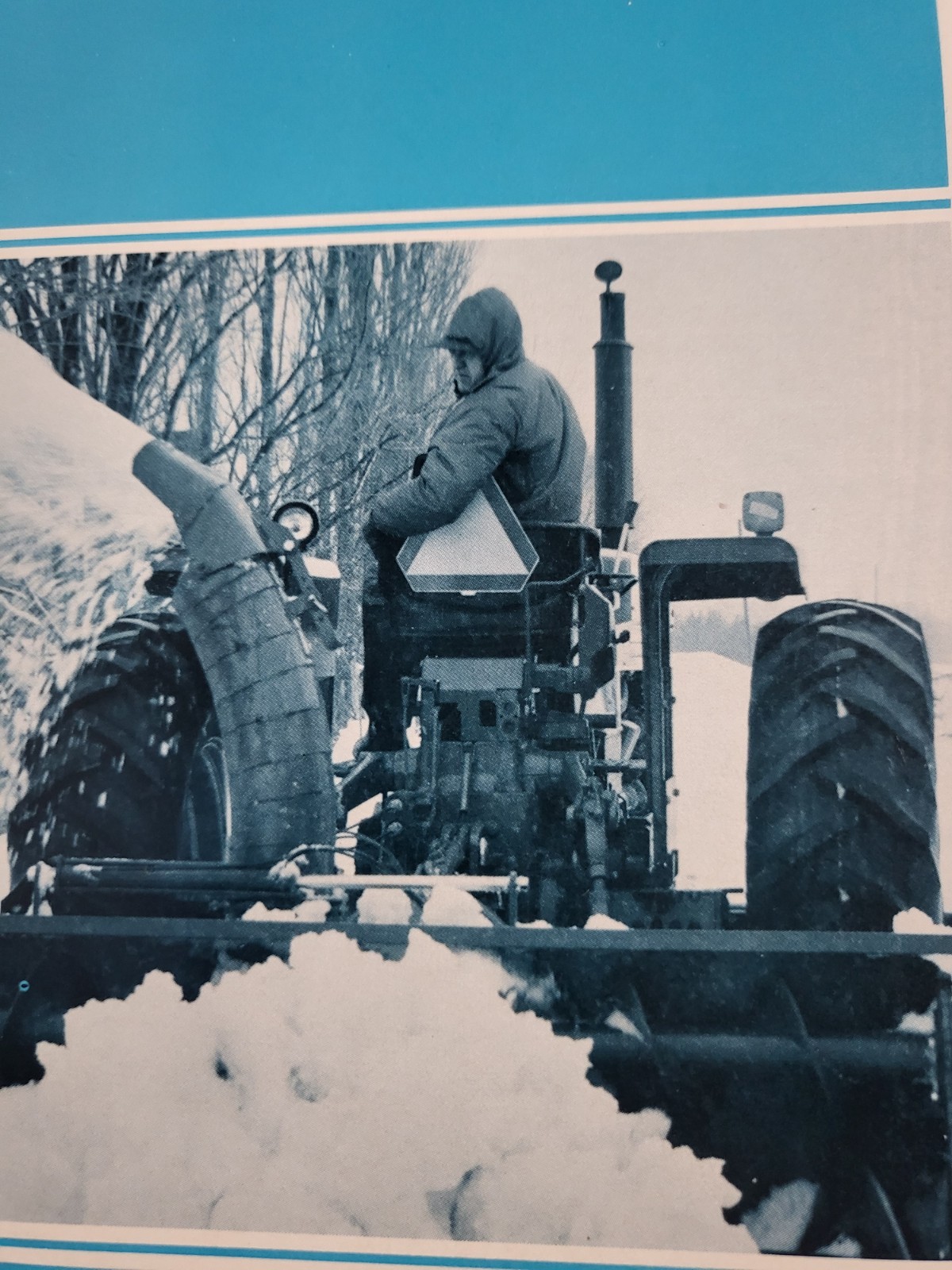 Original ARPS Series 60 70 80 Snowblowers Sales BROCHURE Tractor Rear Mount PTO