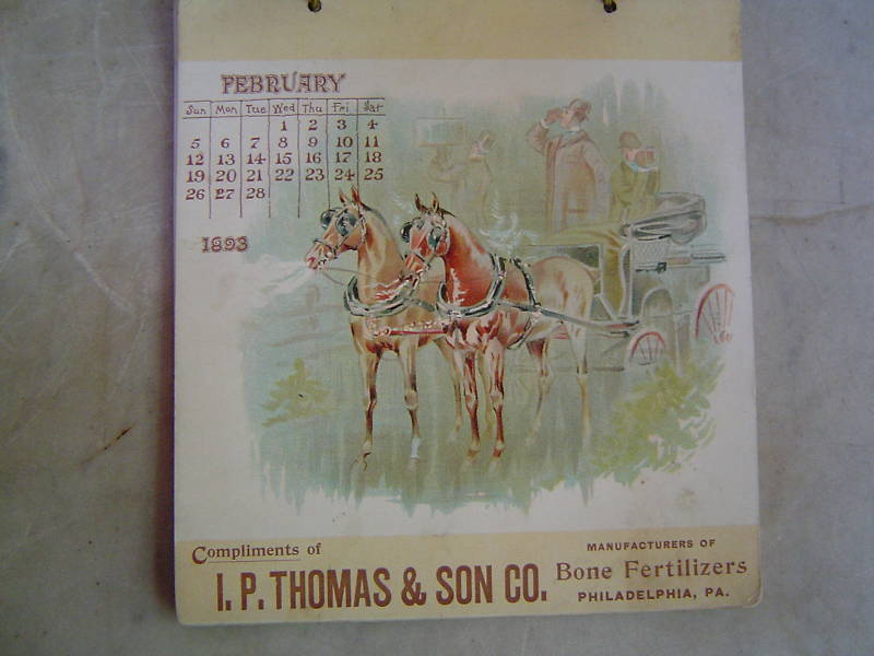 1893 – I P Thomas, Philadelphia, Pa – Bone Fertilizers
