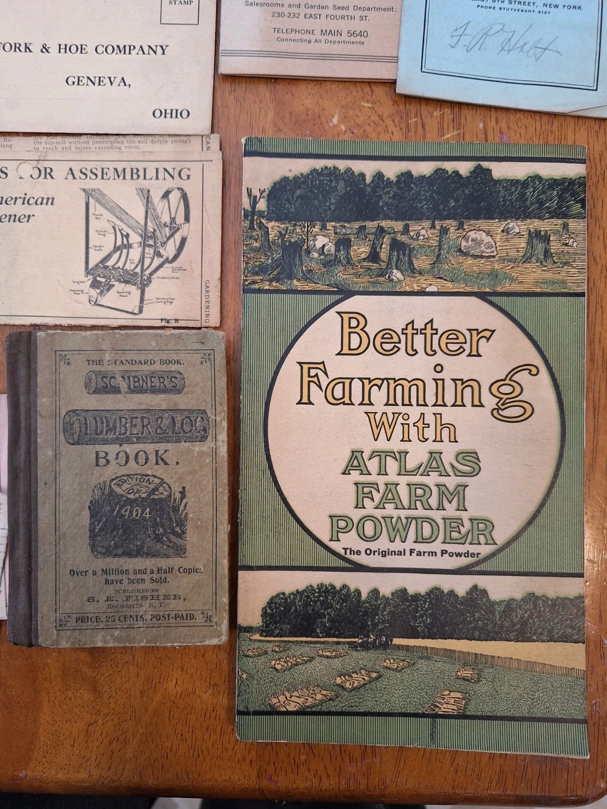 Large Lot Of Antique Agriculture Ephemera