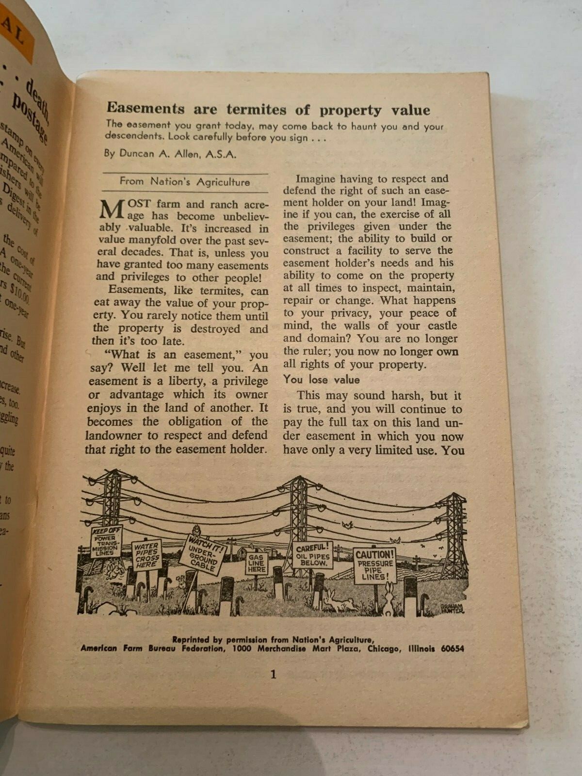 May 1971 Farmers Digest Magazine Volume 35 Number 1