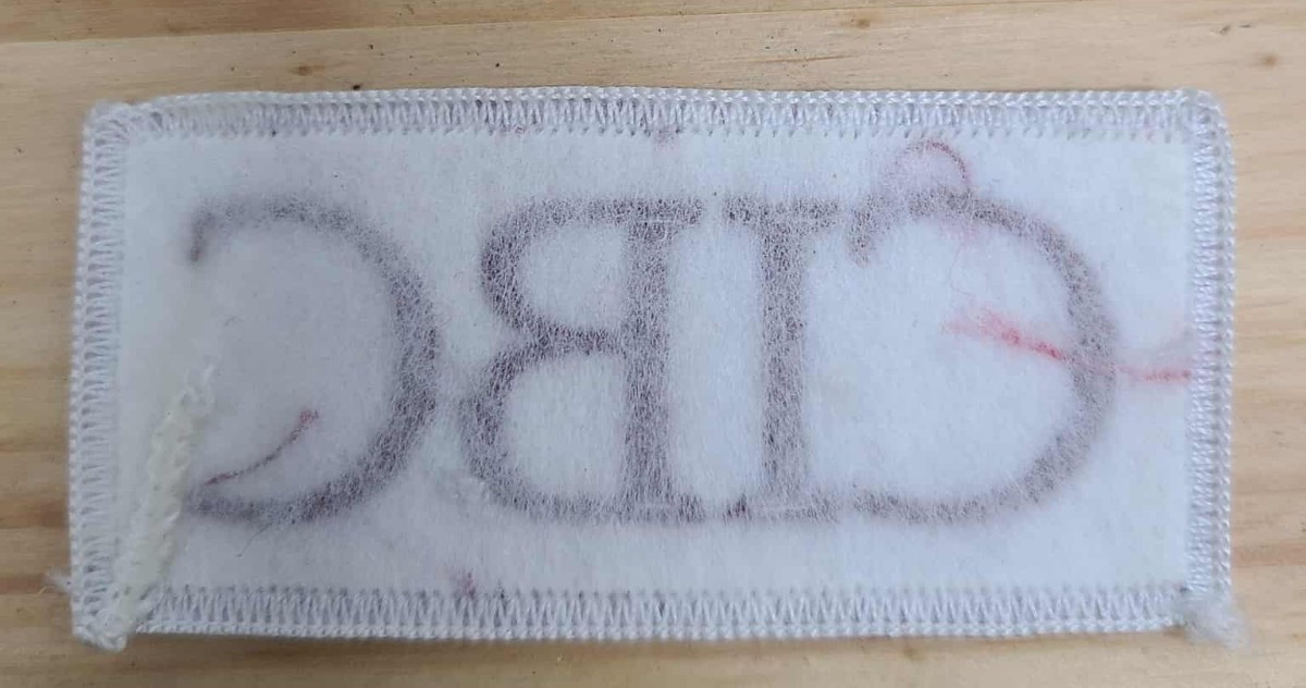 Vintage CIBC Bank Logo Patch | Embroidered White & Red Collectible LOT OF 10