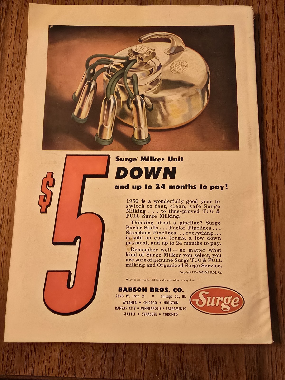 Successful Farming magazine issue from January 1956