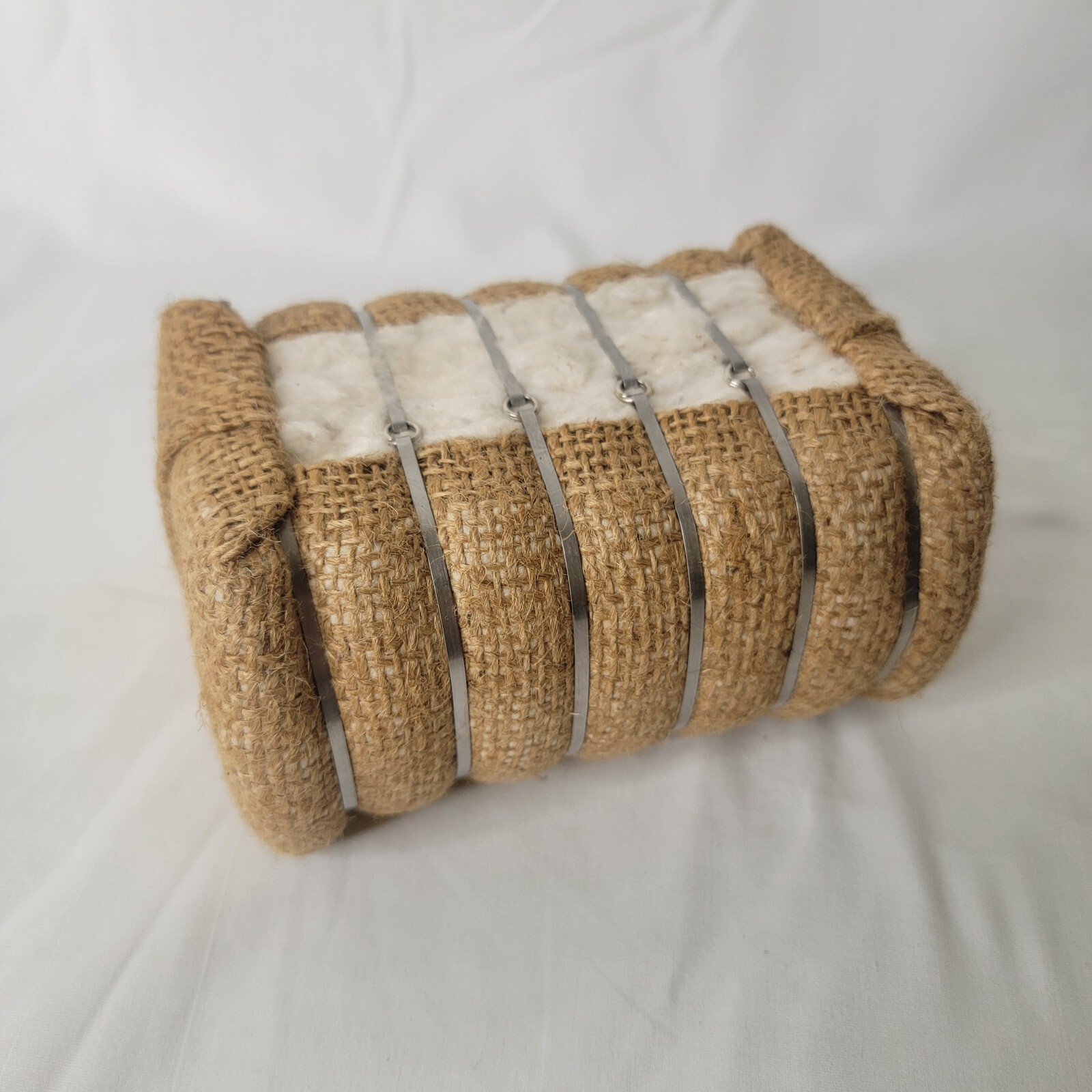 Vintage Miniature Cotton Bale Souvenir