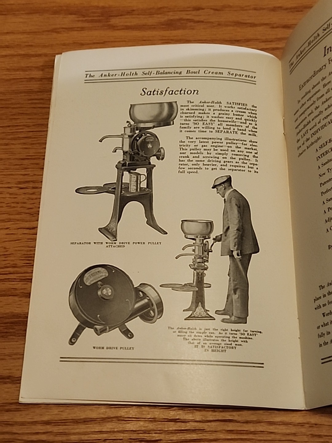 Anker Holth Cream Separator Catalog Port Huron MI
