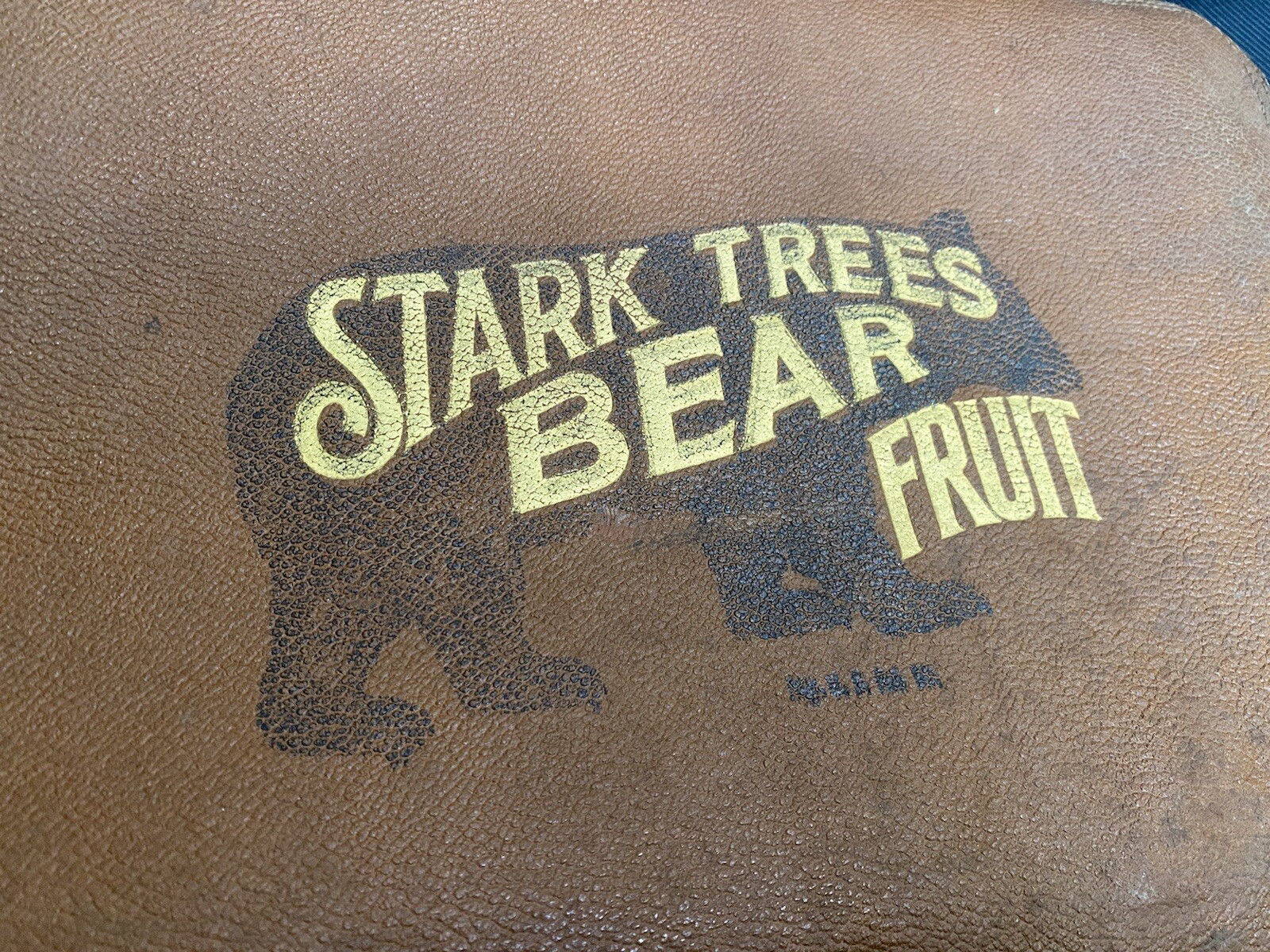 vtg stark trees bear fruit portfolio case advertising carrying case