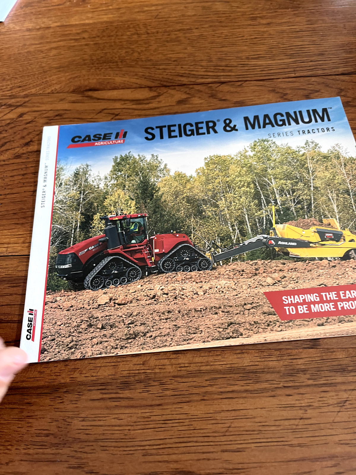 Case International Steiger & Magnum Tractor For Earthshaping Brochure FCCA