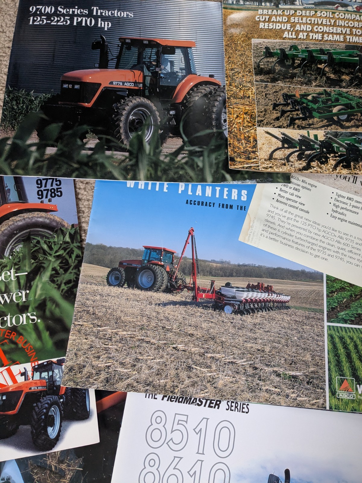 1990&rsquo;s-Early 2000&rsquo;s Agco White Paper Ephemera Lot