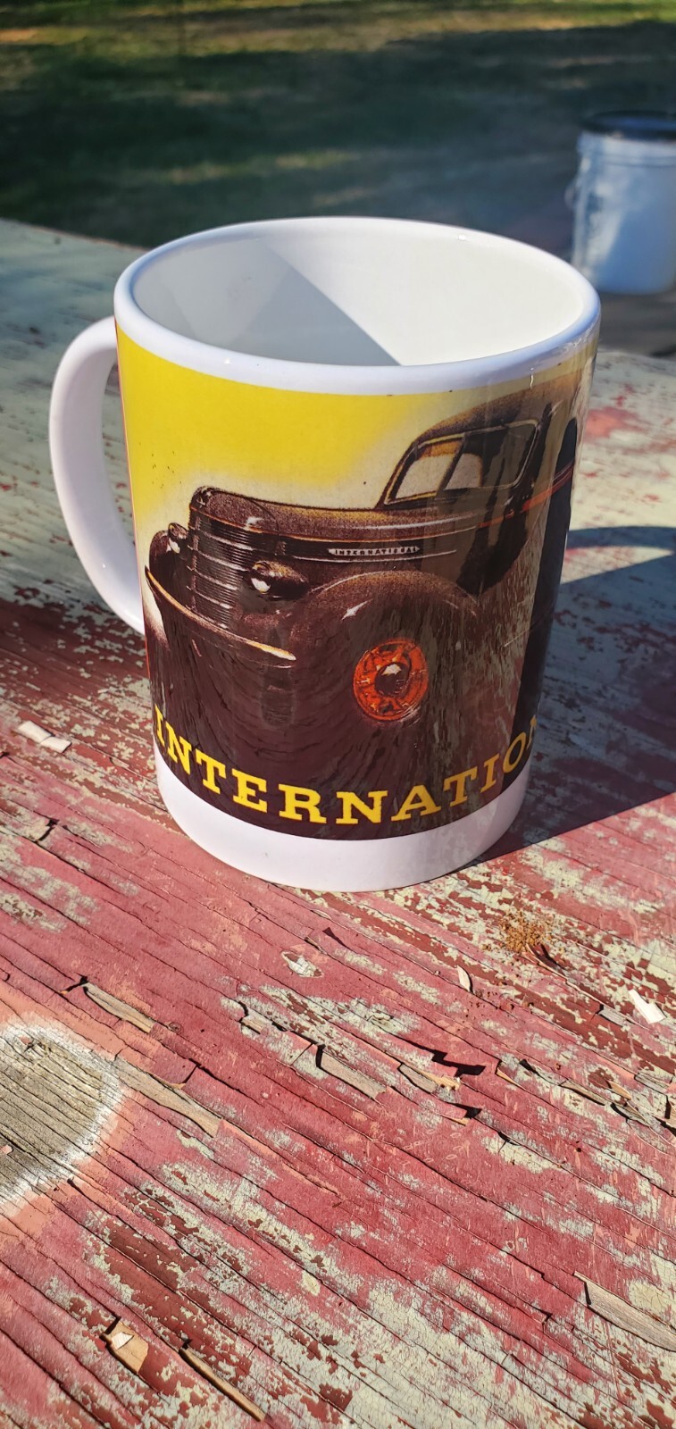 International Trucks 1930s Advertisement 15 Ounce Sublimated Coffee Mug