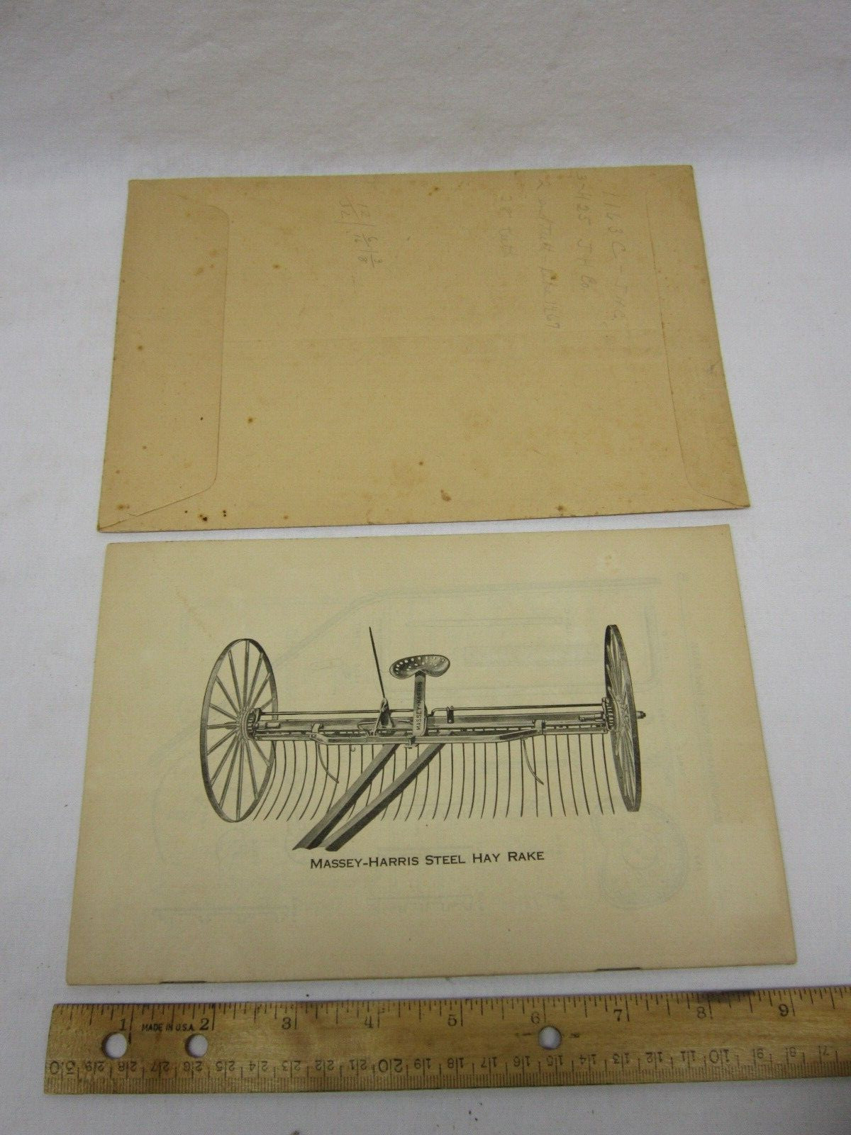 1925 Massey Harris Horse Drawn Implement Parts List Catalog Pre Tractor Vtg Farm