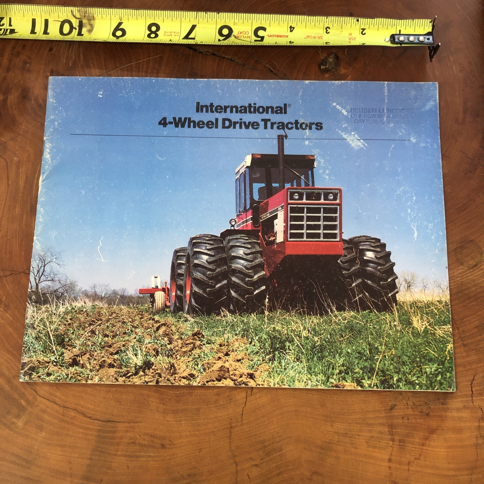 International Harvester 4 Wheel Drive Tractor Brochure