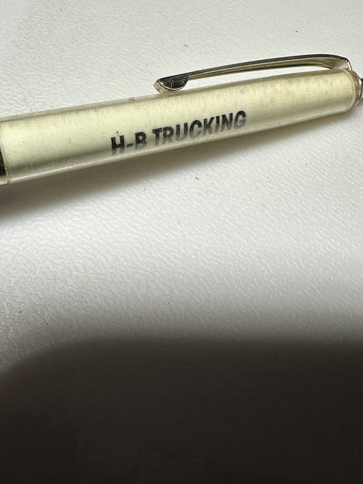 Vintage Cozad Nebraska H-B Trucking Livestock Hauling Farming Ag Farm Truck Pen