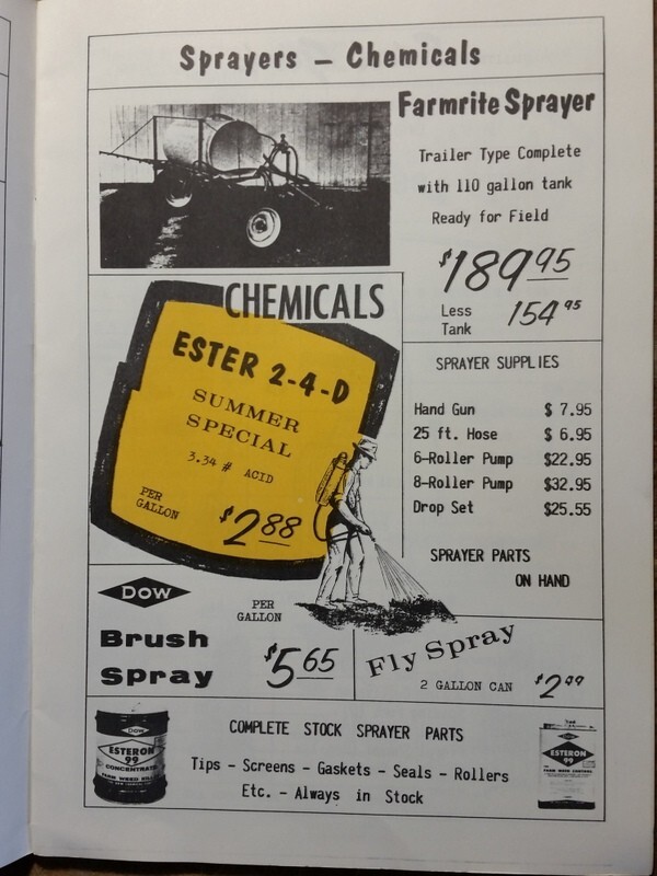 c1950 Page Co IHC Farm Catalog Prairie du Sac WI Implements Parts Tools Etc