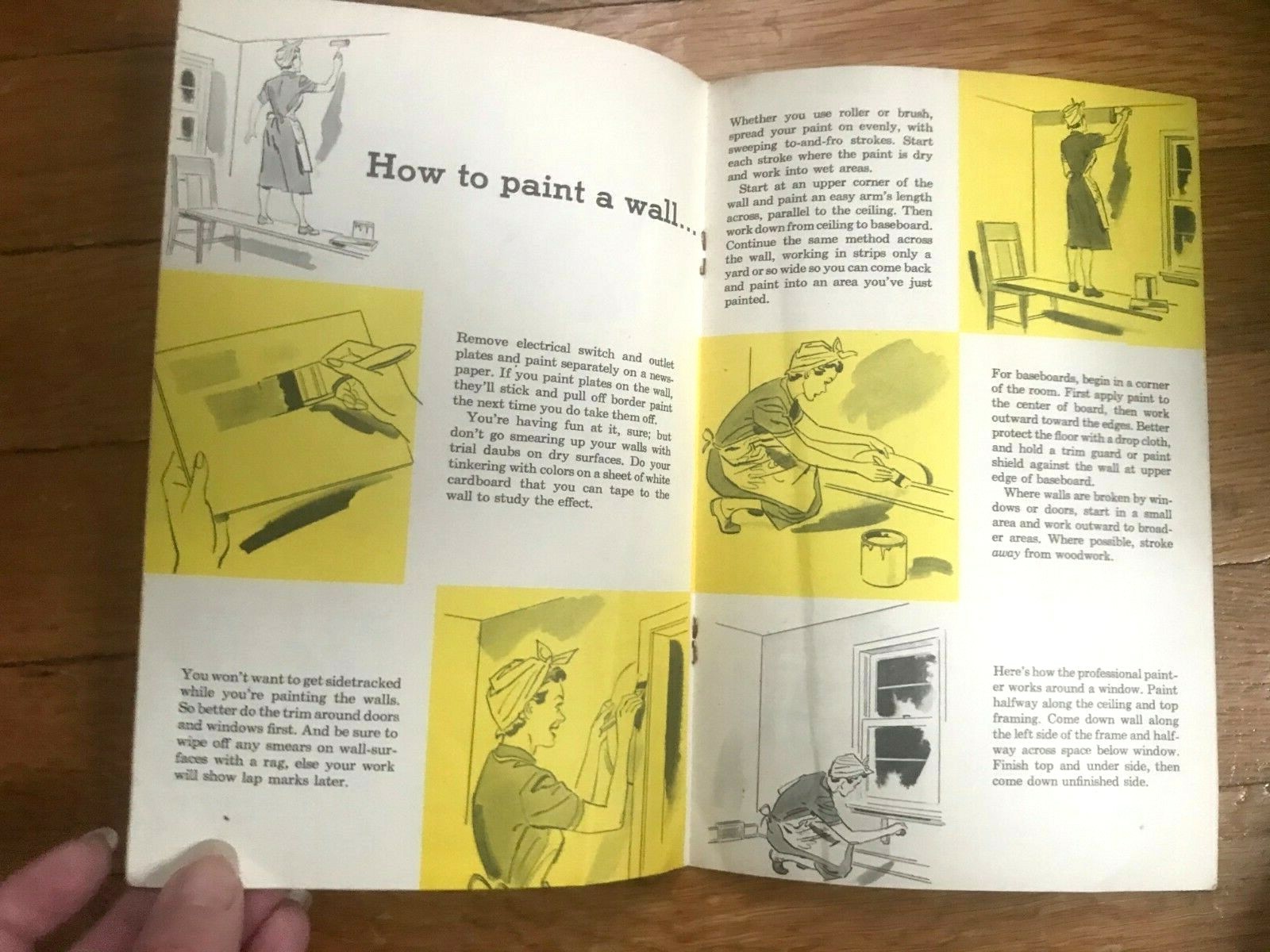 Vtg How to Be A Weekend Decorator 1950s – 1960s Booklet – A53