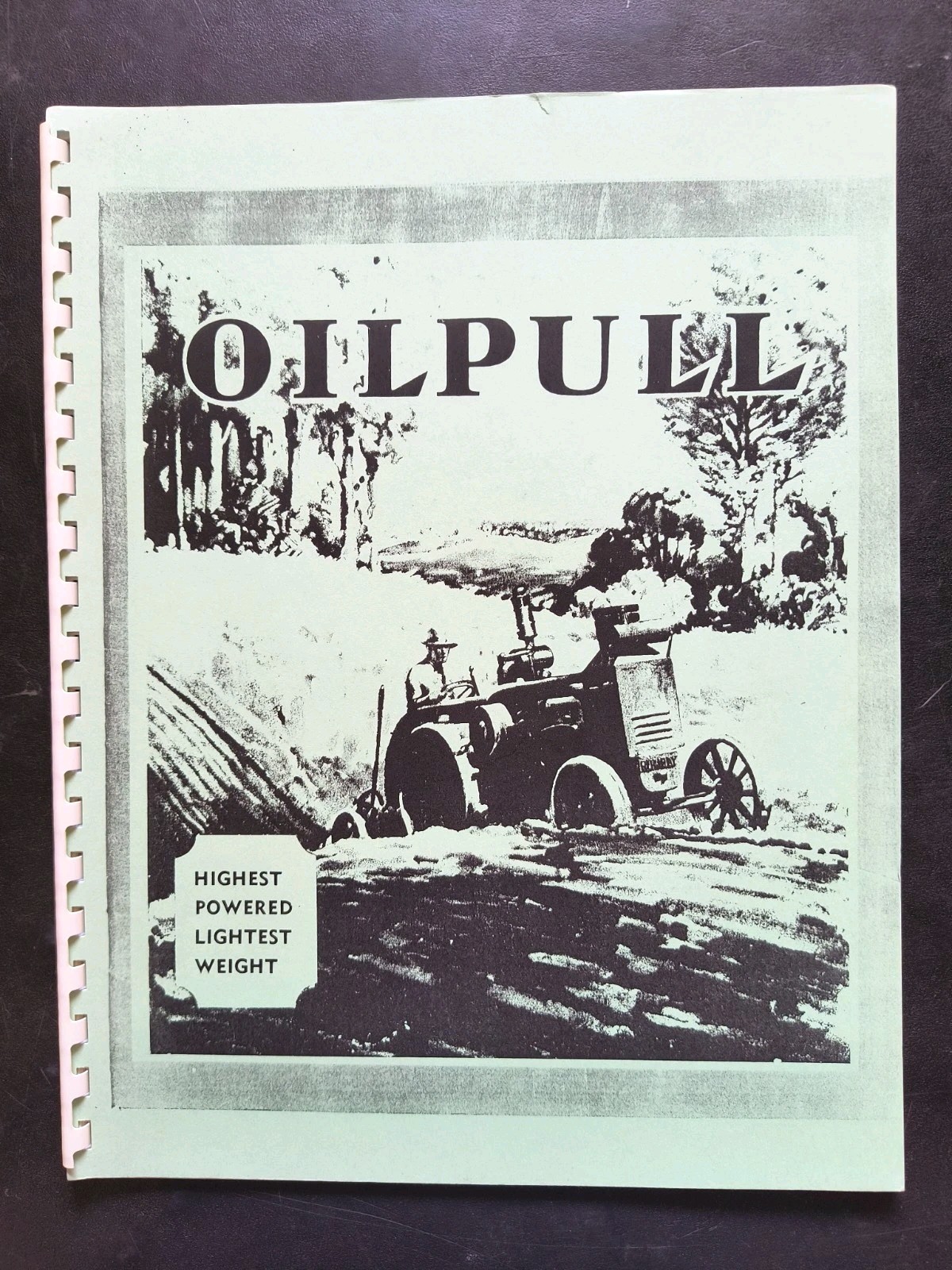 Rumley Oil Pull Tractor Dealer Brochure Owners Manual Print Advertising Reprint