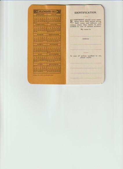 PLYMOUTH TWINE 1927 Rope Cordage Pocket Book North Plymouth Massachusetts TZ