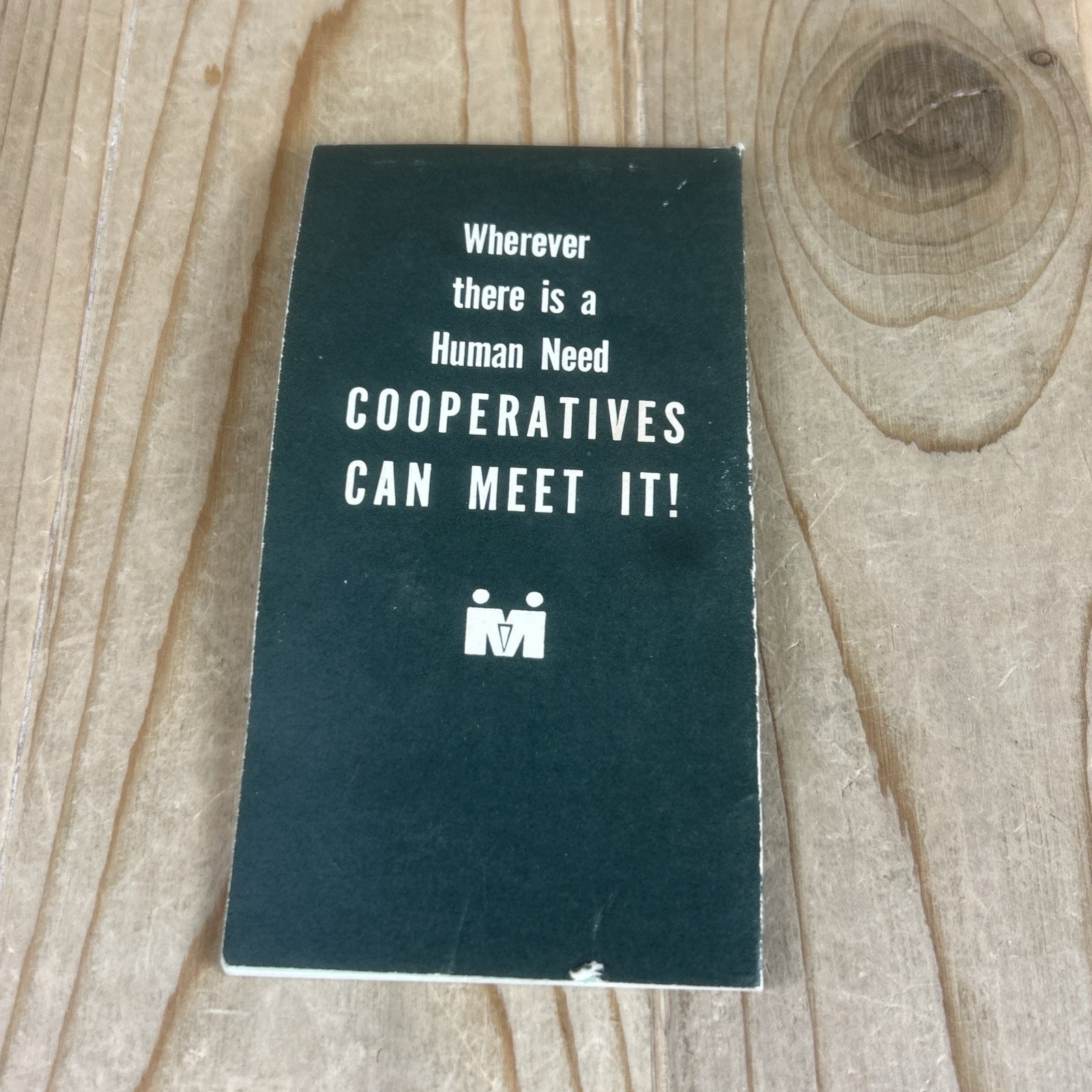 Vintage Midland Cooperative Advertising Memo Book Pocket Note Pad