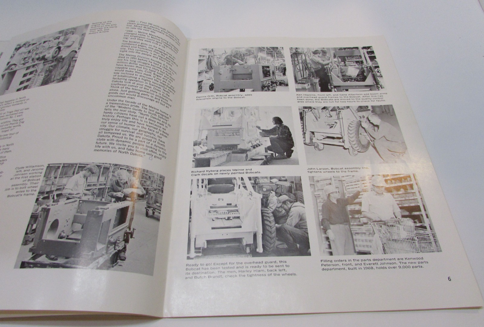 Vintage 1970&rsquo;s Clark Equipment News Magazine Melroe Bobcat Skid Loaders etc