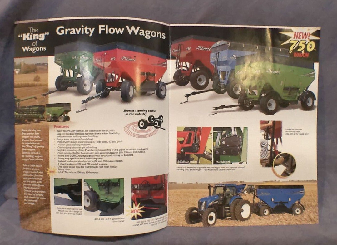 Demco 50 Years 2014 Grain Carts And Wagons Sales Brochure