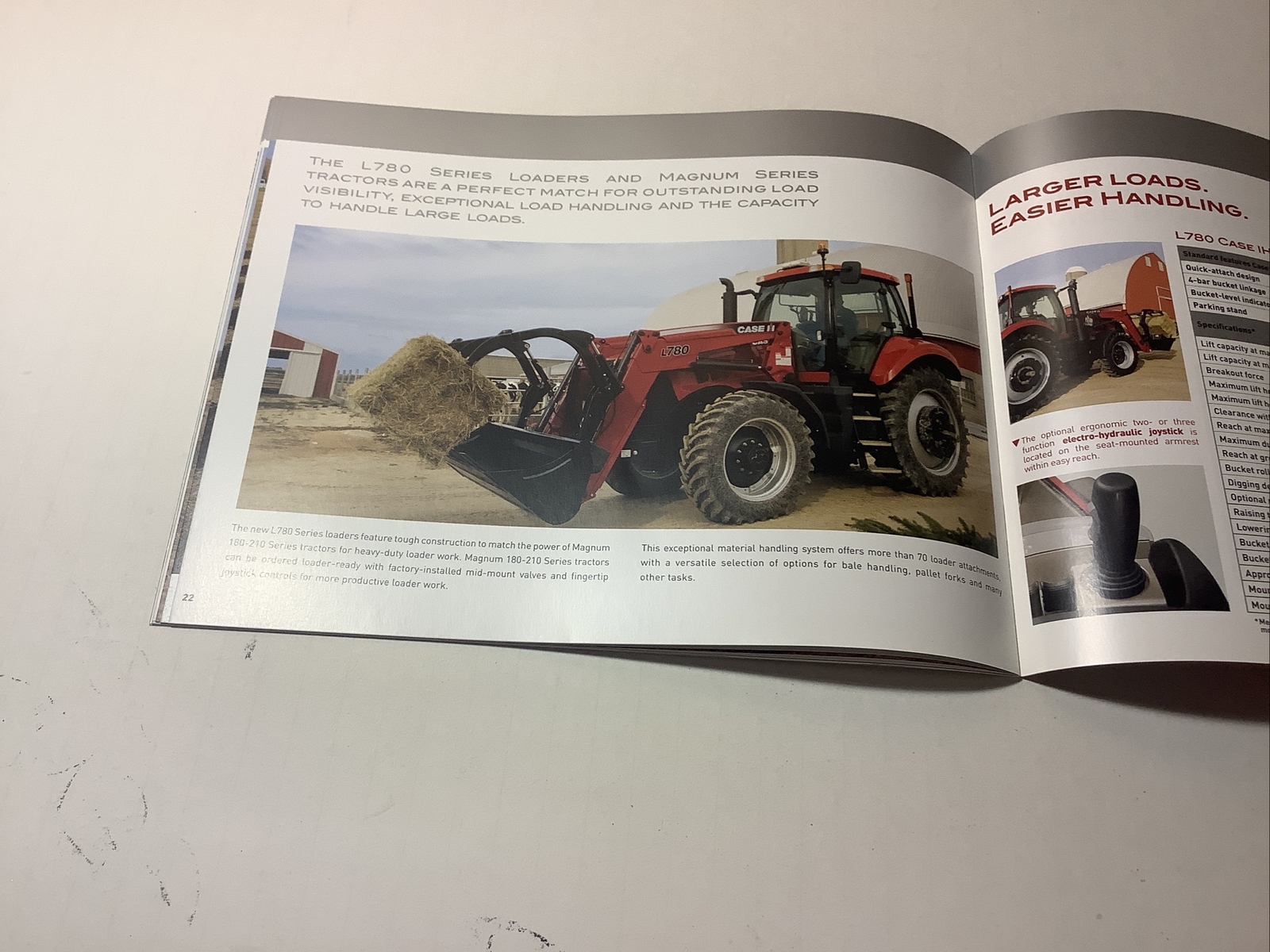 CASE IH MAGNUM 180-210 SERIES TRACTORS 28 PAGES Sales Brochure