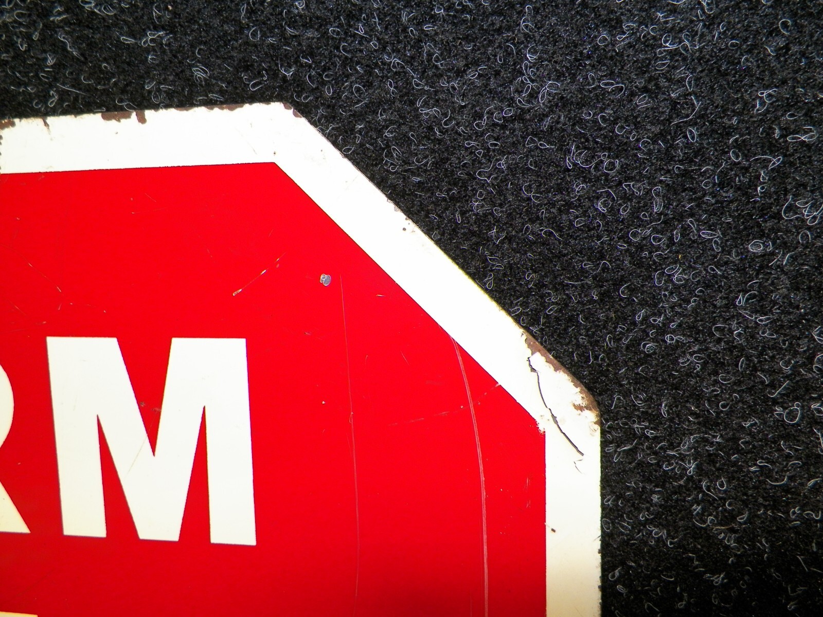 Vintage Farm Bureau & Stop Sign 15&Prime; X 15&Prime; Metal Sign Dekalb County Illinois