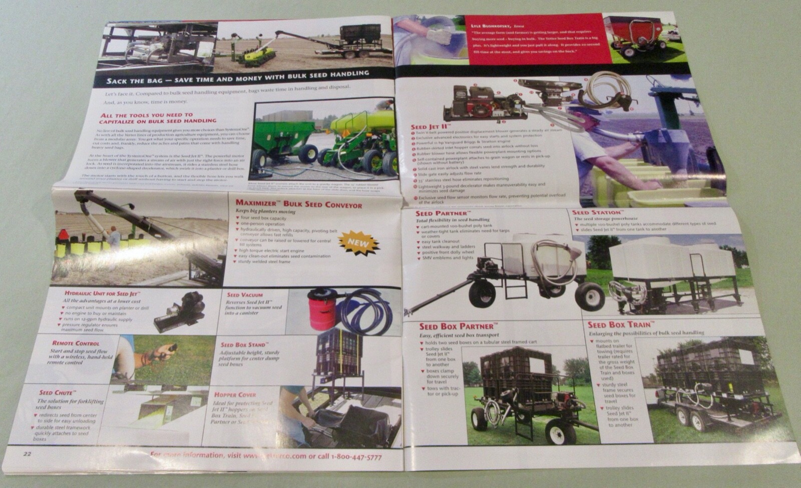 Yetter Manufacturing Co. Productivity Tools And How To Use Them Brochure (2004)