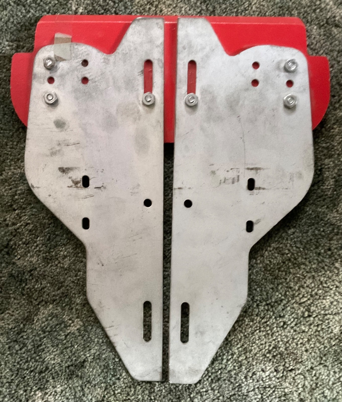 Hesston Cast Aluminum Implement Logo Farm Equipment Sign Boot Scraper NEW